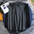 Summer new men's casual sleeveless T-shirt Hooded Vest loose cotton waistcoat men's wear