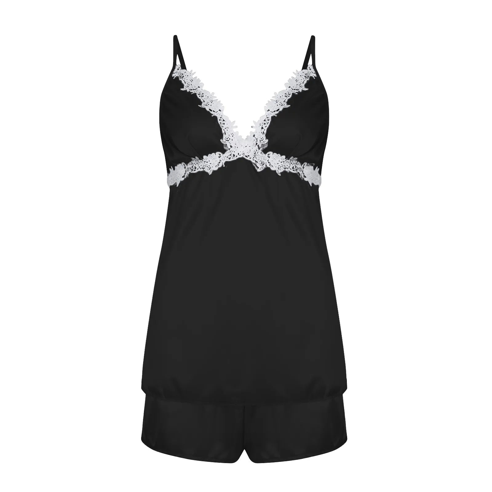 Ladies Underwear Women'S Sexy Nightgown Set 5-Piece Women Sexy Garter Lingerie Set Robes Lace Bodysuit Deep-V Neck Underwear