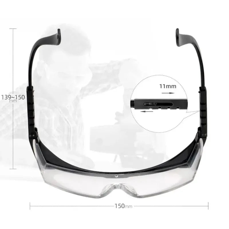 3PCS Welding Glasses Anti-Glare UV Protection Safety Goggles for Welders Men Women Auto Darkening Eye Protection