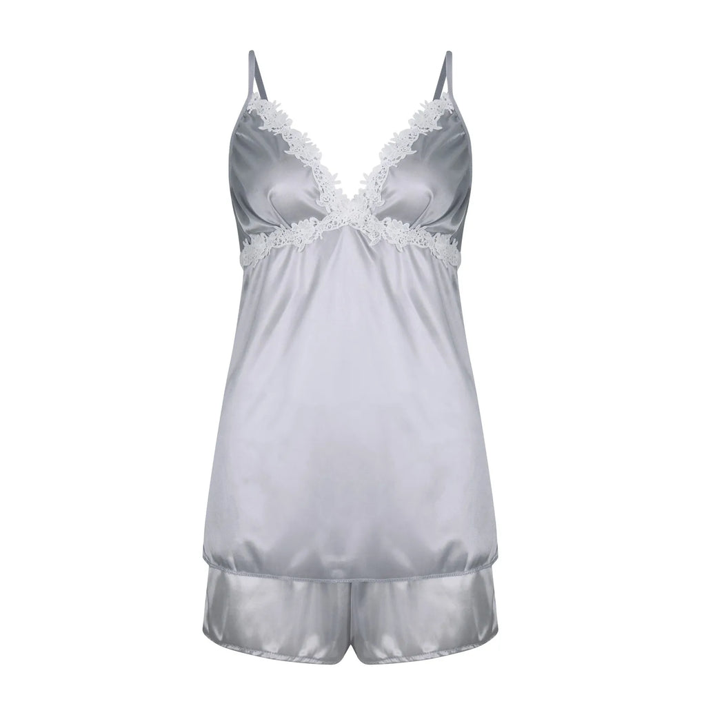 Ladies Underwear Women'S Sexy Nightgown Set 5-Piece Women Sexy Garter Lingerie Set Robes Lace Bodysuit Deep-V Neck Underwear