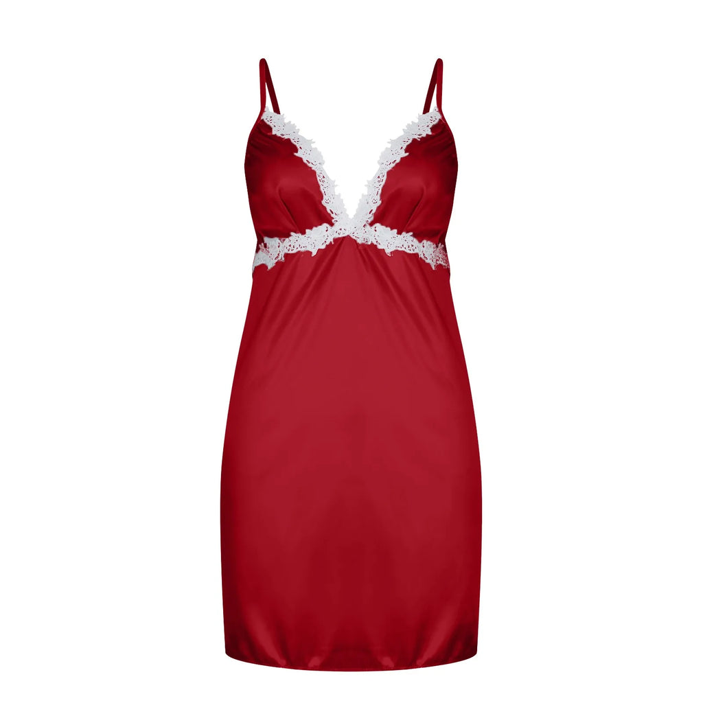 Ladies Underwear Women'S Sexy Nightgown Set 5-Piece Women Sexy Garter Lingerie Set Robes Lace Bodysuit Deep-V Neck Underwear