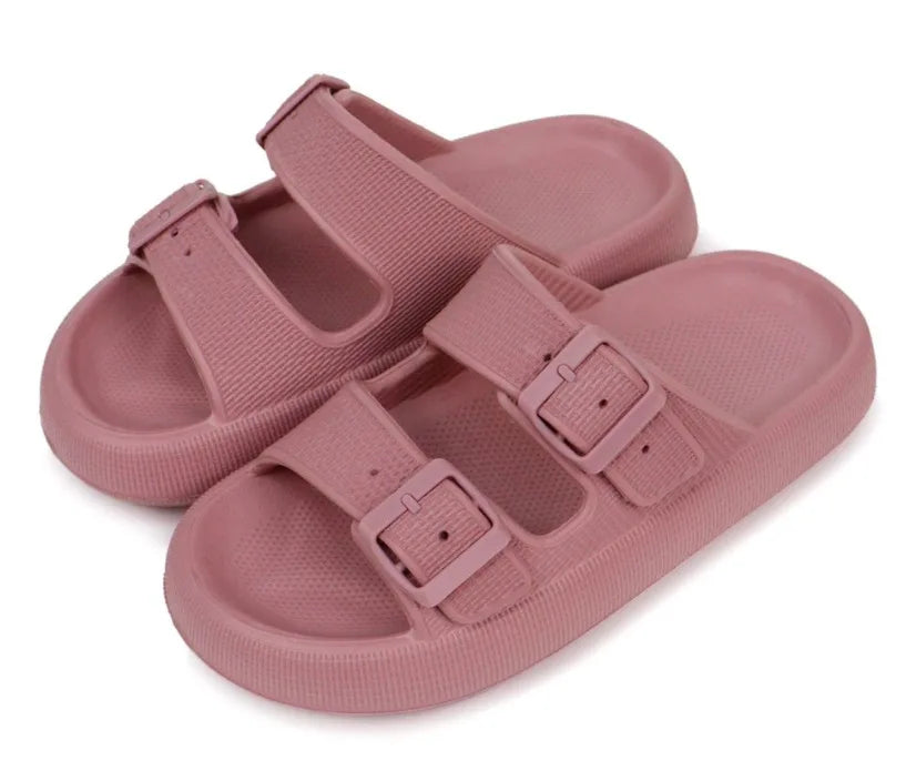 Cushion Sandals Women Men Cloud Soft Sole Slides Platform Slippers Leopard Print Outdoor Non-slip Home Ciabatte Uomo Flip Flop