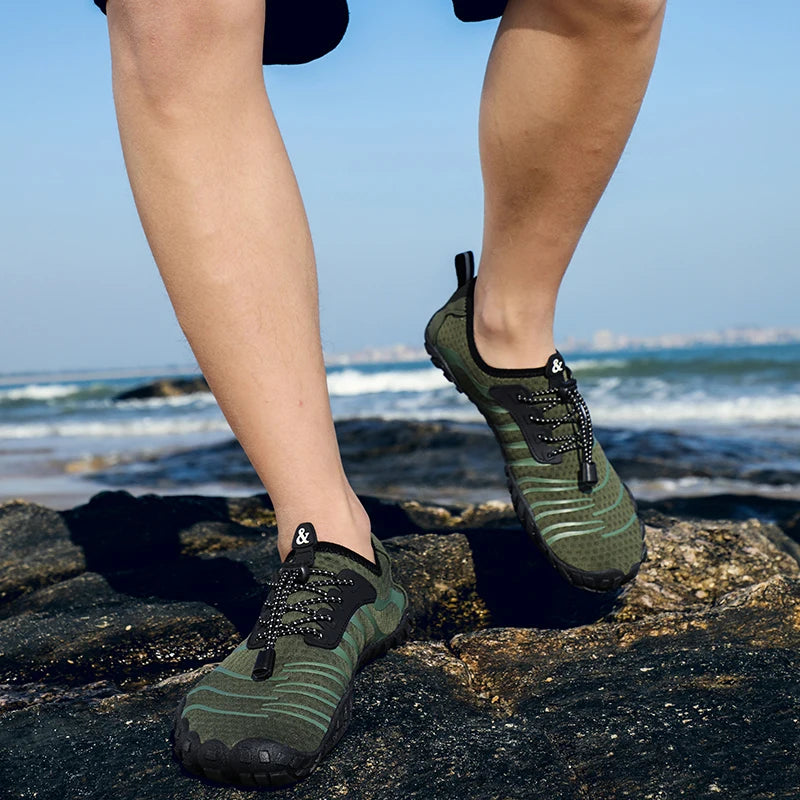 Barefoot Shoes Men Trail Running Portable Beach Aqua Shoes Women Water Sport Gym Casual Sneakers Jogging Footwear Drive Cycling