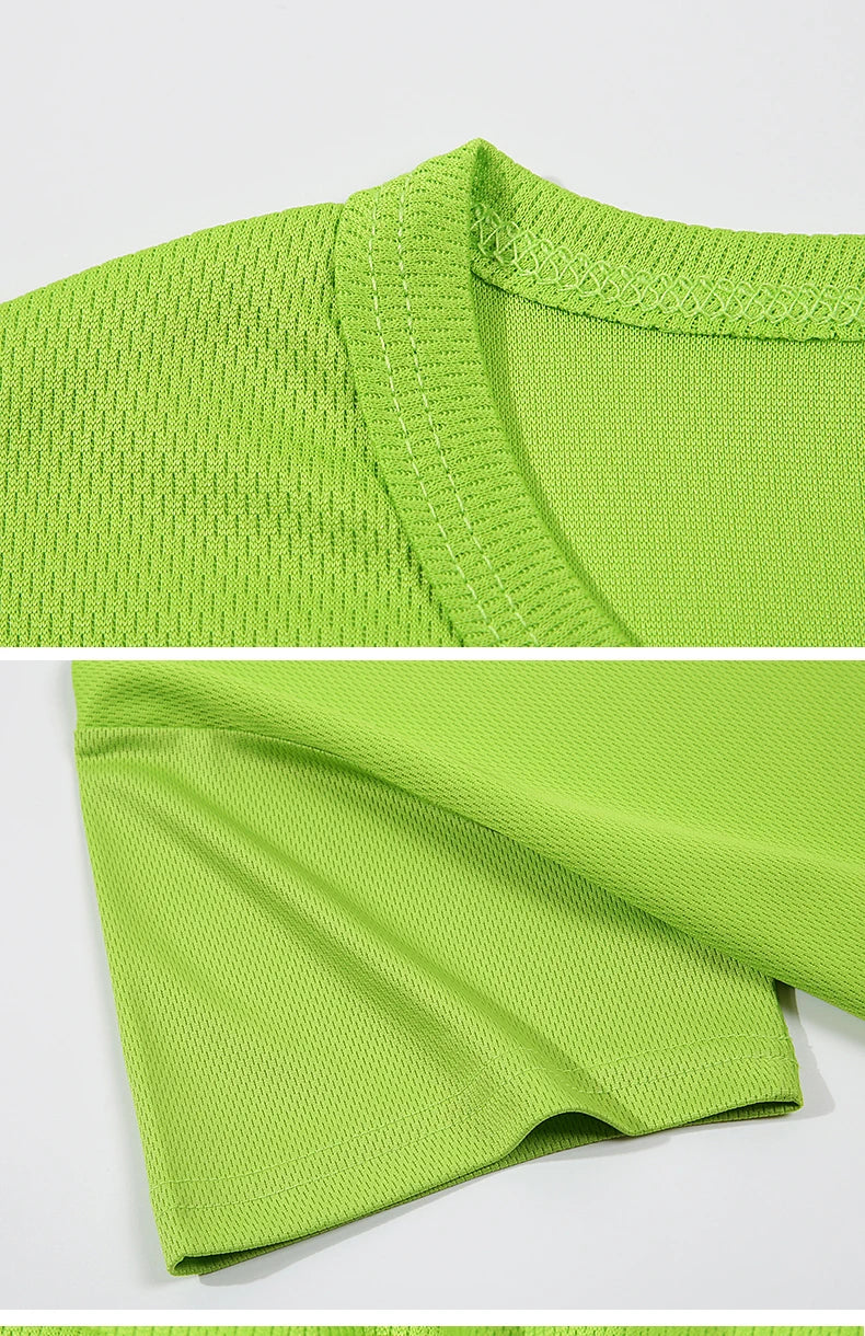 T Shirt Print Logo Women For Men Quick Drying Running Gym Custom Marathon Short Sleeve Sports Attire Diy Brand Wholesale Cheap