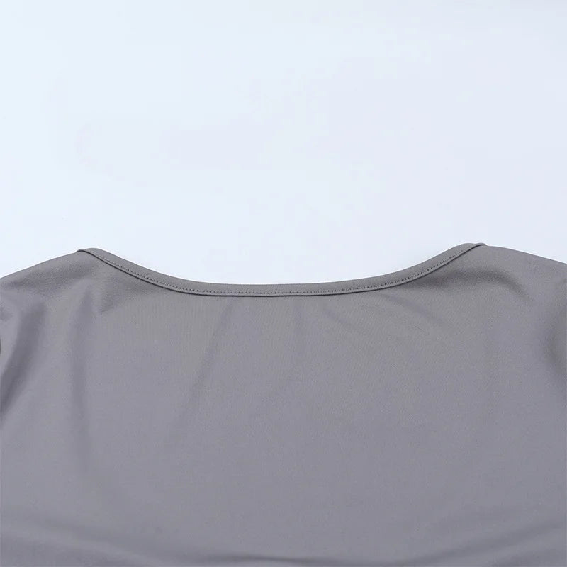 Bodysuit Double Ziper Womens Irregular Unique Detail Support Comfort Breathable Soft Tight-Fitting Fitted Base Tight Simple Sexy