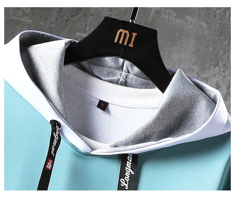 New Fashion Men's Hoodies Hip Hop Hooded Male Sweatshirts Men's Top Streetwear Casual Outdoor Breathable Pullovers Fashionable