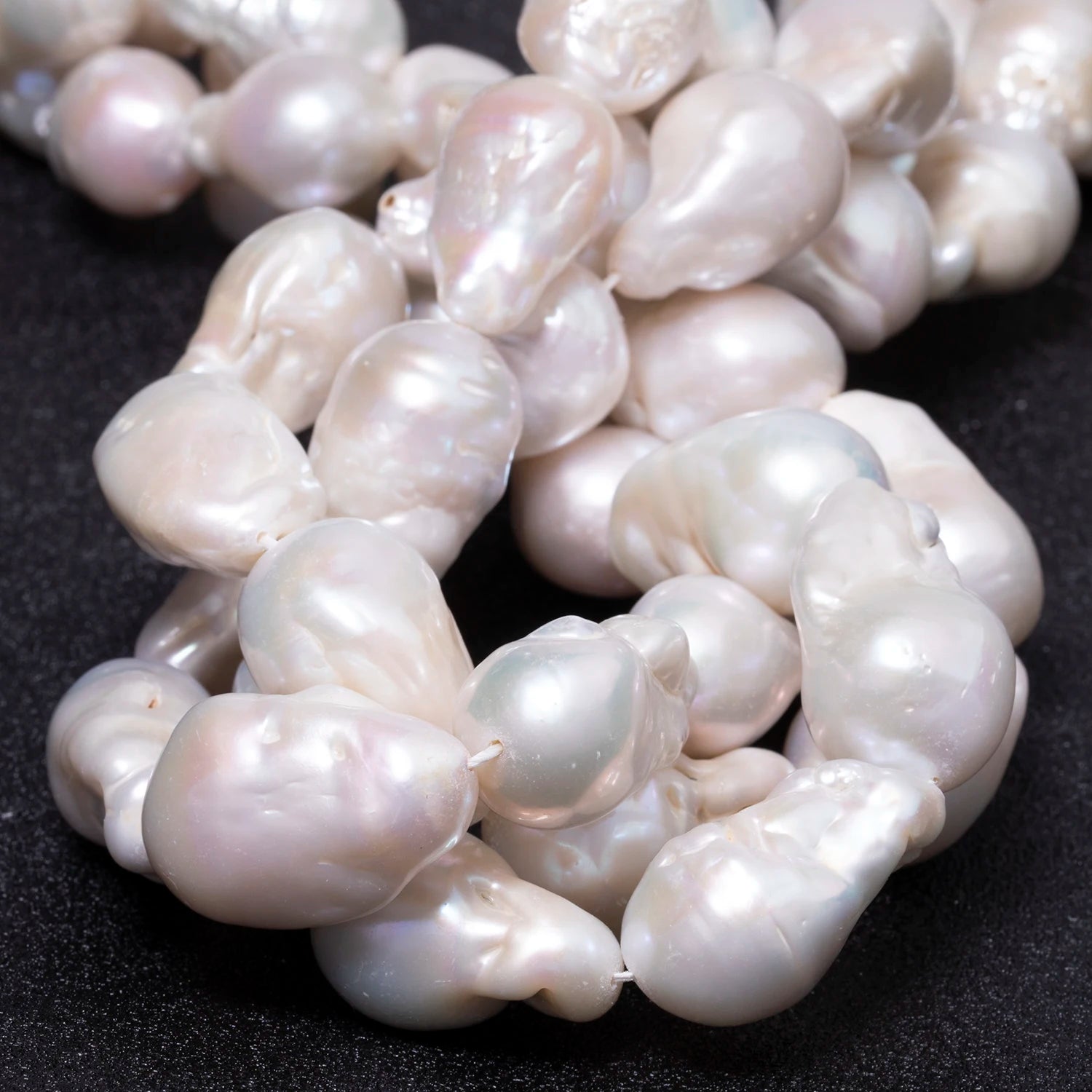Baroque Style Irregular Shape Natural Light Color Freshwater Pearl Beads for DIY Jewelry Earring Necklace Pendant Waist Chain