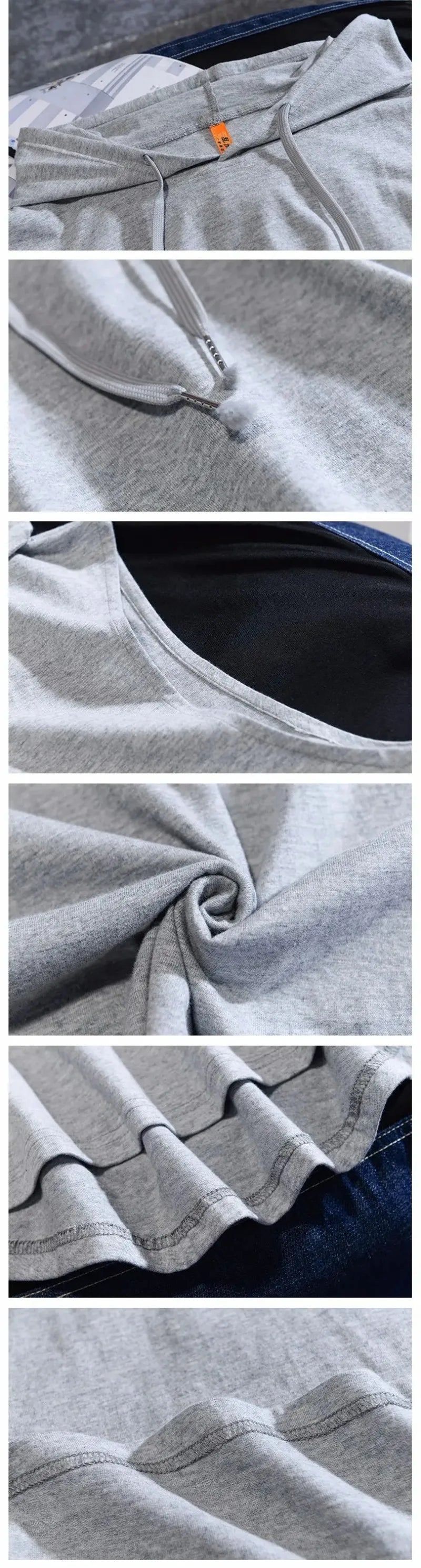 Summer new men's casual sleeveless T-shirt Hooded Vest loose cotton waistcoat men's wear