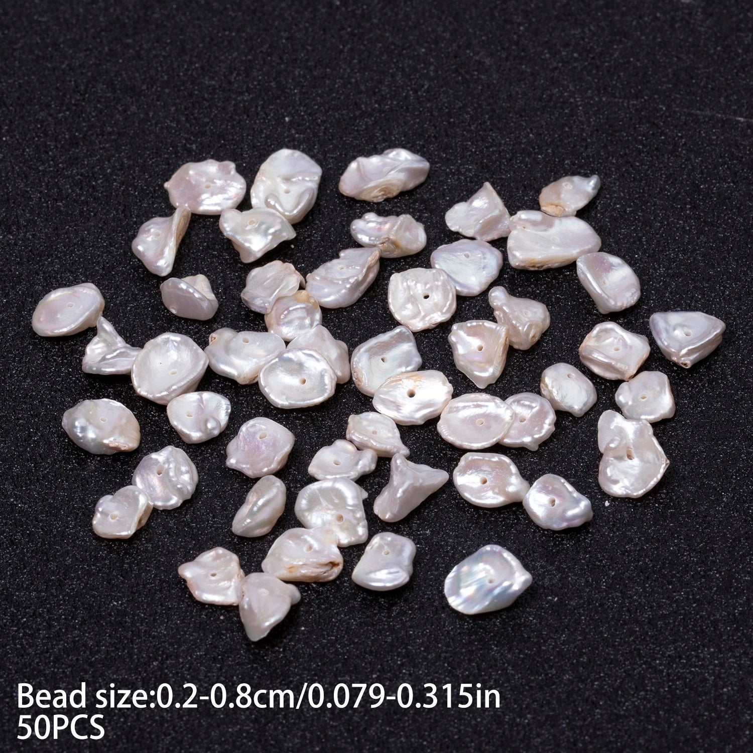 Baroque Style Irregular Shape Natural Light Color Freshwater Pearl Beads for DIY Jewelry Earring Necklace Pendant Waist Chain