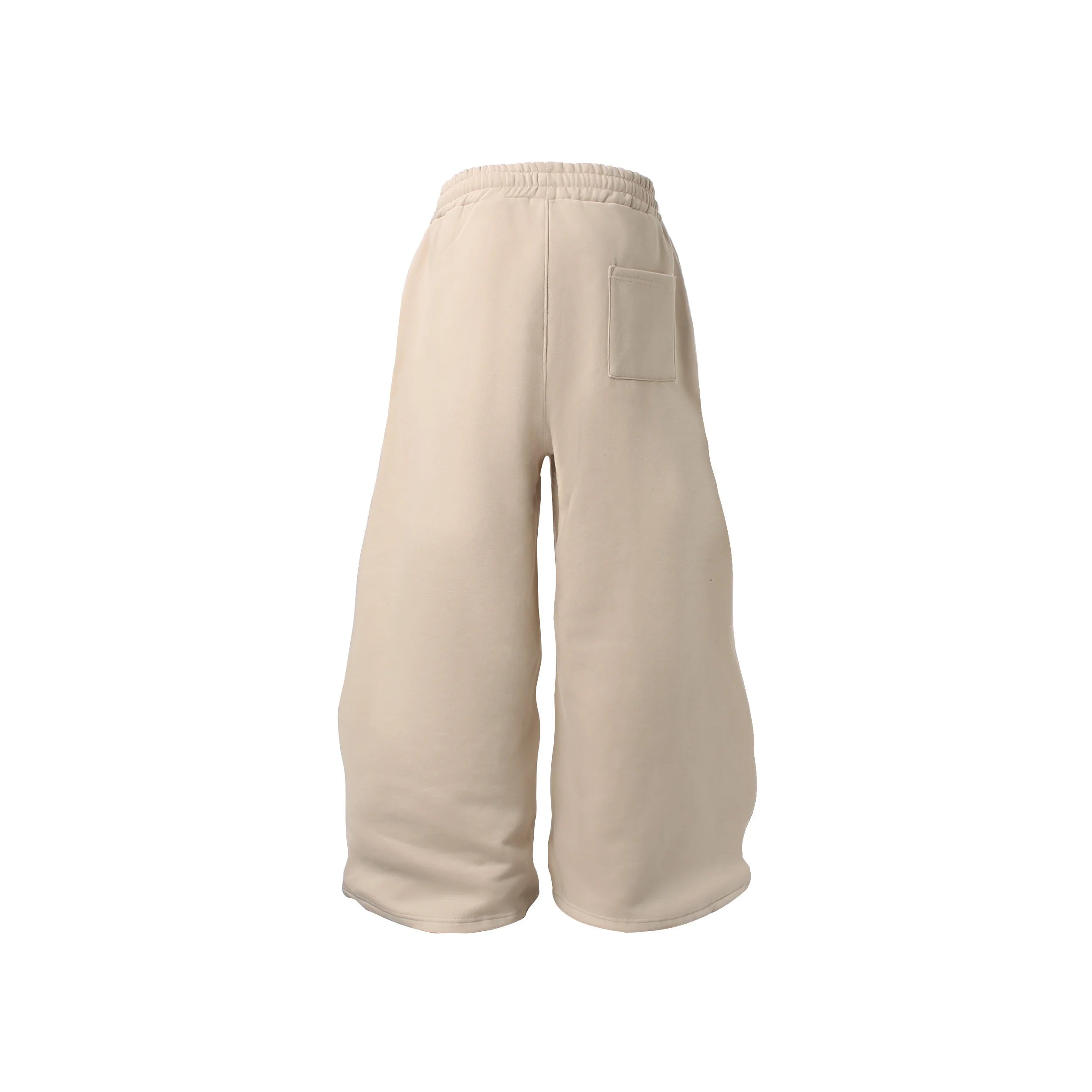 New American Trendy tall and loose-leg trousers with fleece lining Men's and Women's Trousers Trend Ropa hombre