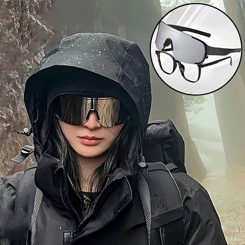 Cycling Glasses Cover Over Myopia Prescription Glasses Glasses Sports Men Women Goggles Protective Glasses  Sunglasses Eyewear