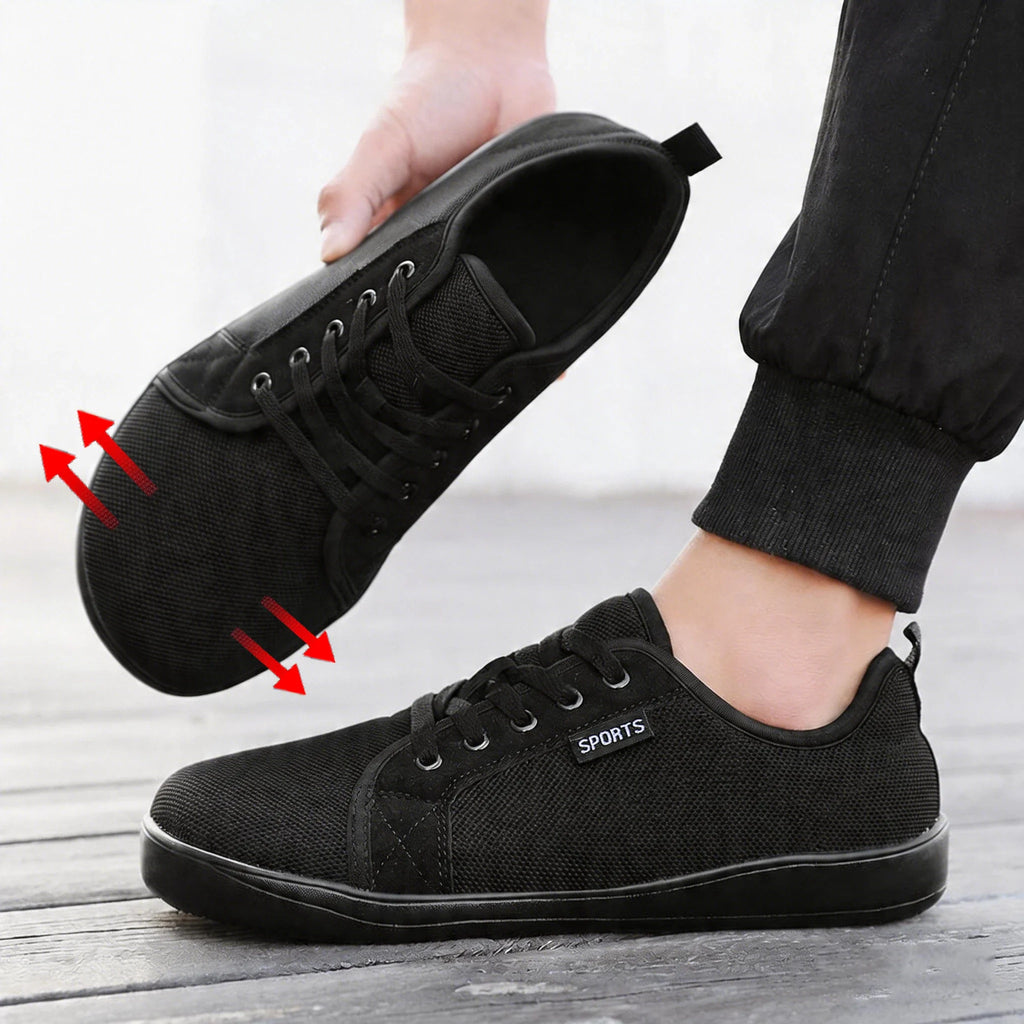 Wide Toe Barefoot Shoes for Men Women Outdoor Trail Running Minimalist Walking Shoes Lightweight and Breathable