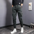 Male Trousers New In Camo Casual Men's Cargo Pants Camouflage Cotton Fashion Cheap High Quality Luxury Aesthetic Baggy Emo Long