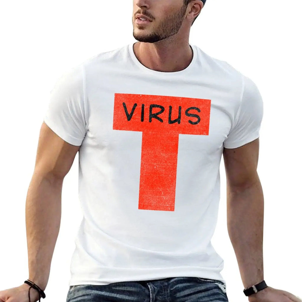 T-virus T-Shirt t shirt man designer essential t shirt men t shirt cotton 100% T-Shirt