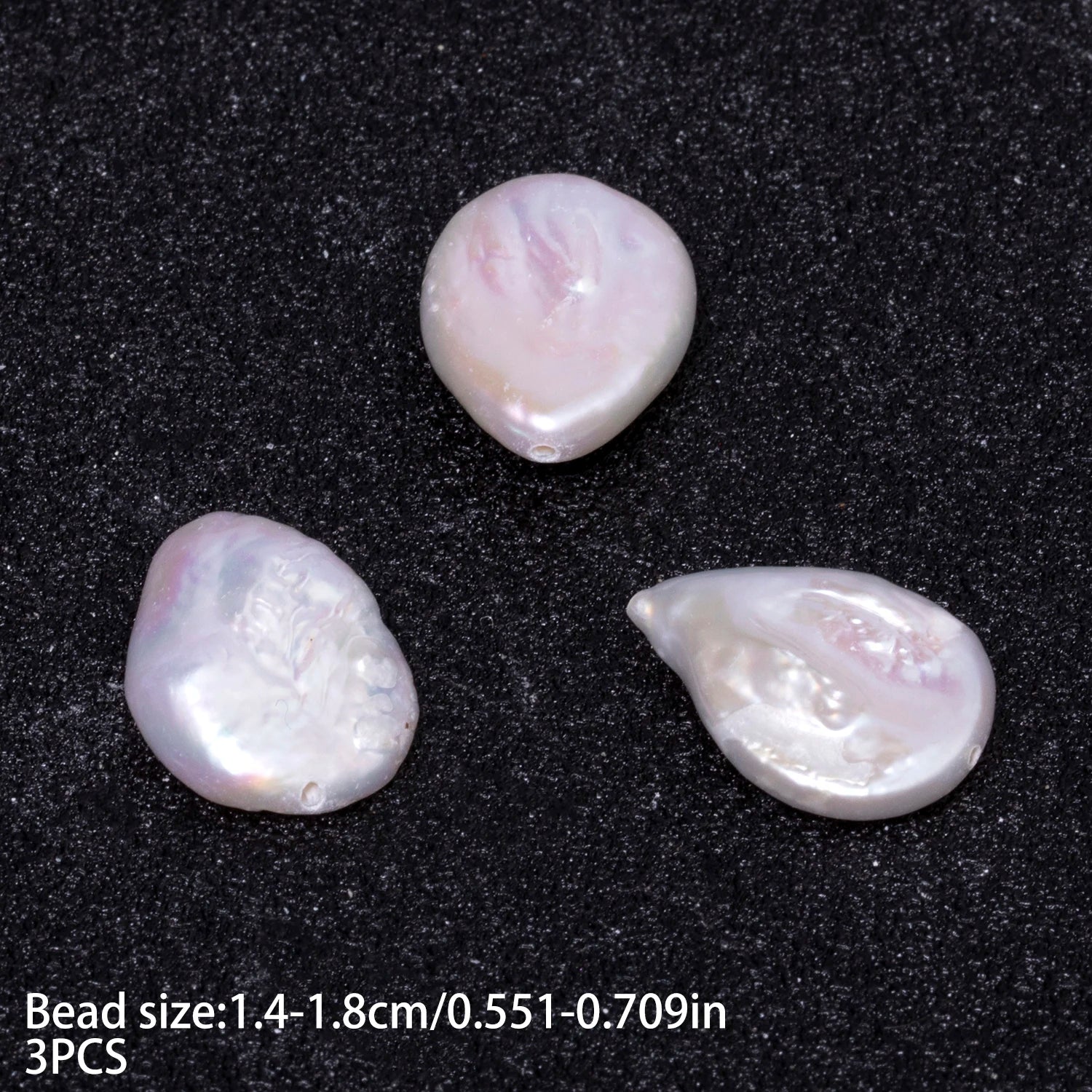 Baroque Style Irregular Shape Natural Light Color Freshwater Pearl Beads for DIY Jewelry Earring Necklace Pendant Waist Chain