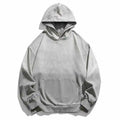 Mens Heavyweight Cotton Hoodie Oversized Streetwear Spring Autumn Garment Dyed Washed Ombre Pullover High Quality Sweatshirt