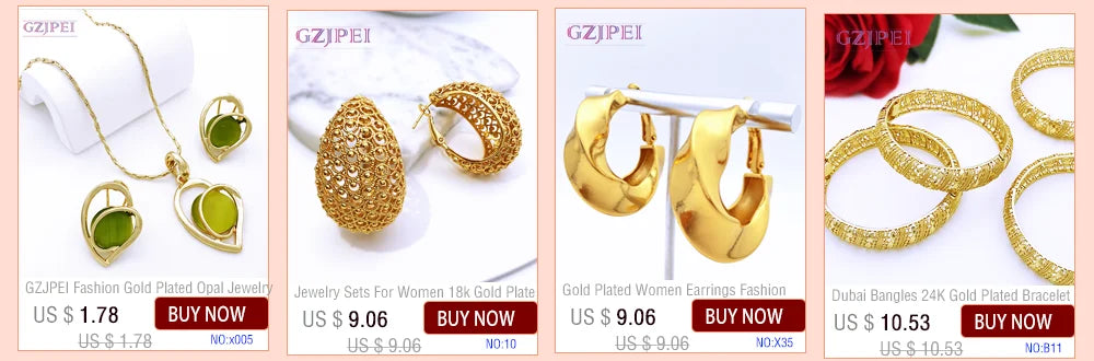 Women  Jewelry Set Two Tone Design Luxury Nigeria Trending Choker Pendant Earrings Ring Bracelet Wedding Party Gift