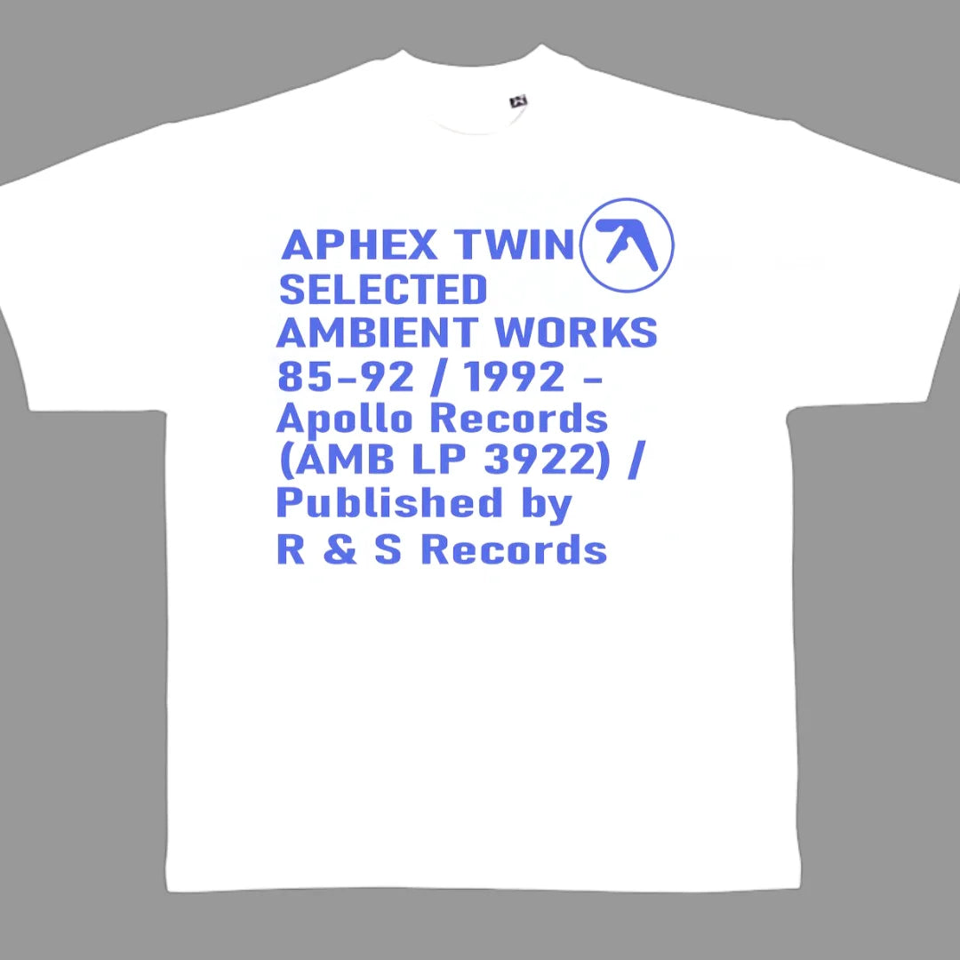 Portrait Abstract Art  Aphex Twin Electronic Music T-Shirt 100% Cotton Graphic Tee Men Women Summer Streetwear Top