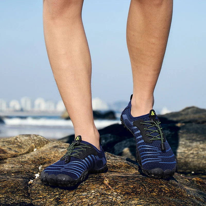 Barefoot Shoes Men Trail Running Portable Beach Aqua Shoes Women Water Sport Gym Casual Sneakers Jogging Footwear Drive Cycling