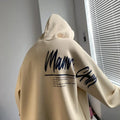 Men's Oversized Hoodie White With Hat 5XL Hoodies Oversize for Men Funny Letter Print Man Casual Wear Hoody Male Sweatshirt