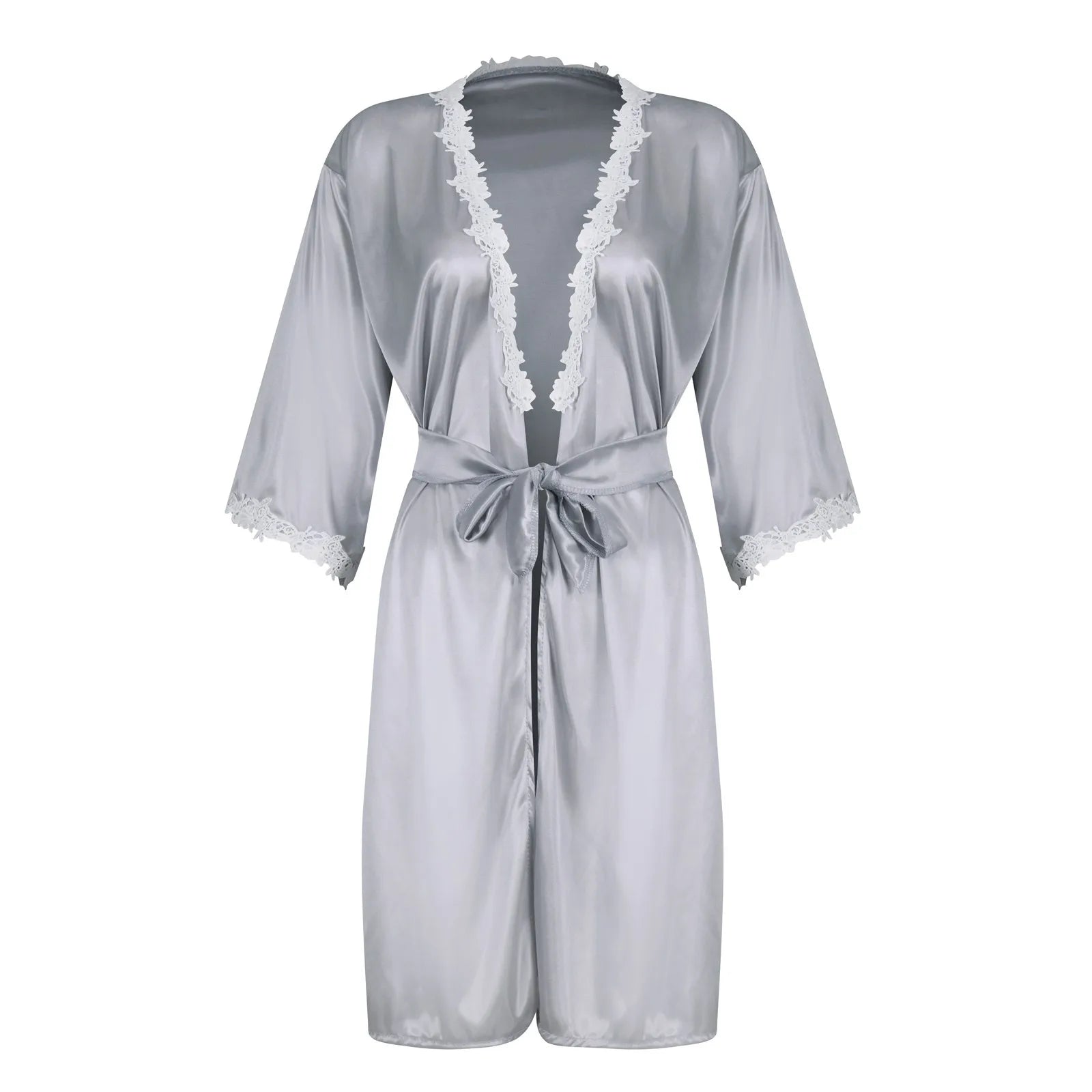 Ladies Underwear Women'S Sexy Nightgown Set 5-Piece Women Sexy Garter Lingerie Set Robes Lace Bodysuit Deep-V Neck Underwear