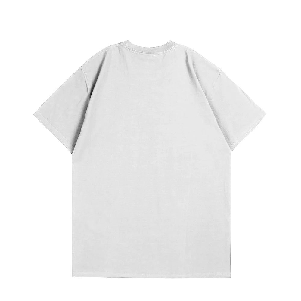 T Shirt For Men Summer Cotton Tops Loose Short-sleeved Casual Basic Shirt O Neck Solid Color Oversize T-shirt