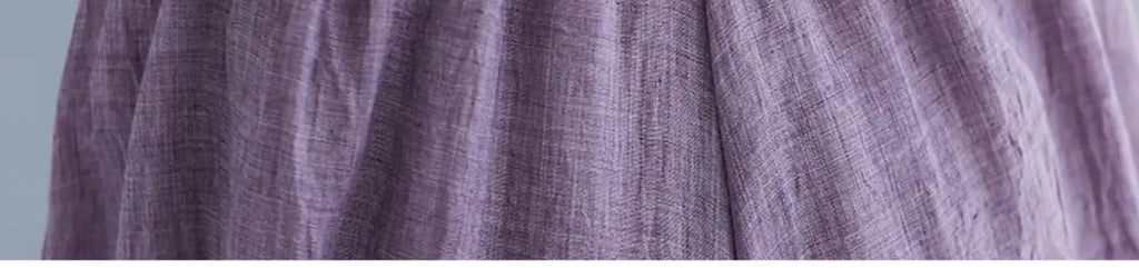 Cotton Linen Wide Leg Pants for Women Summer Casual Loose Pants High Waist Big Swing Skirt Capris Women Clothing PT-565