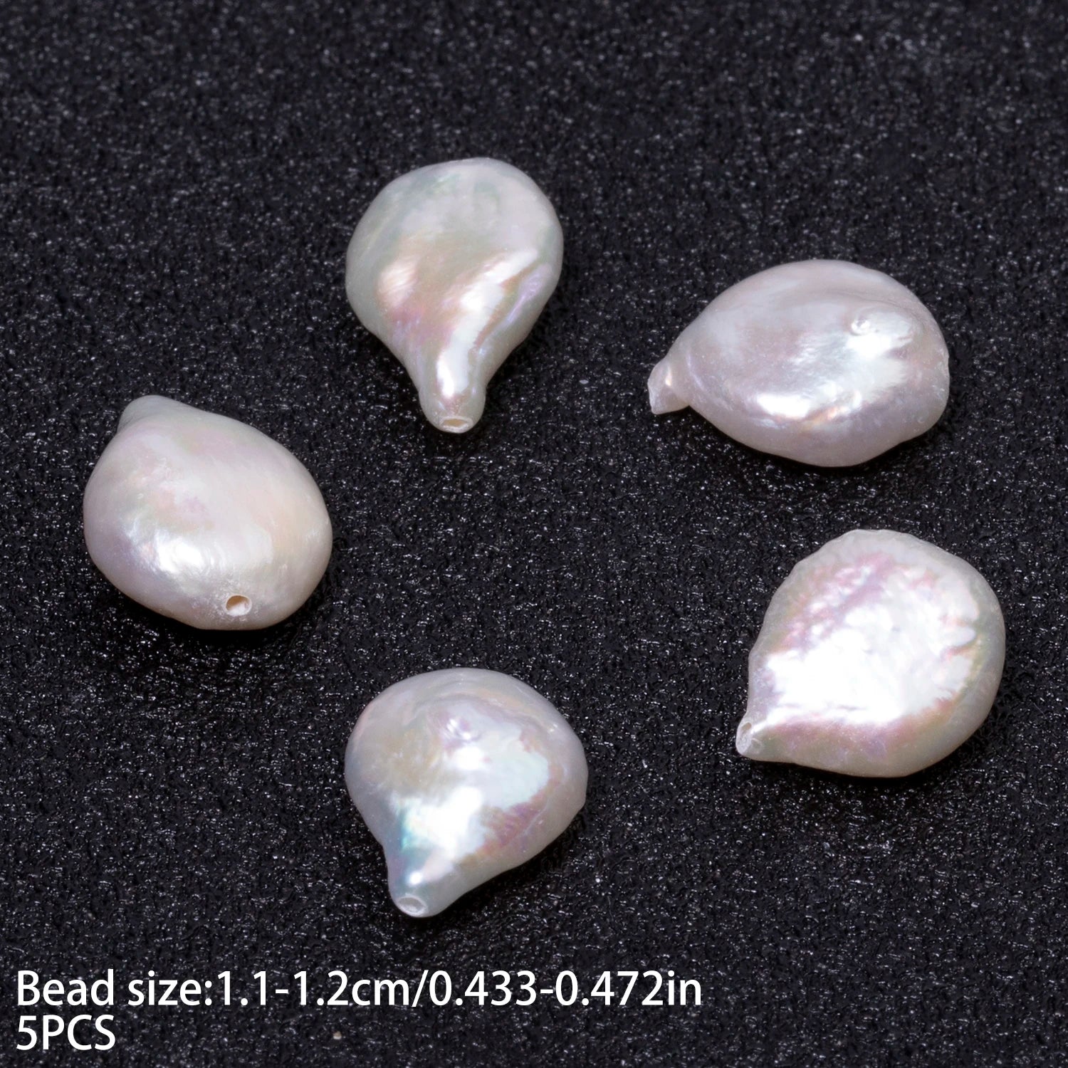 Baroque Style Irregular Shape Natural Light Color Freshwater Pearl Beads for DIY Jewelry Earring Necklace Pendant Waist Chain