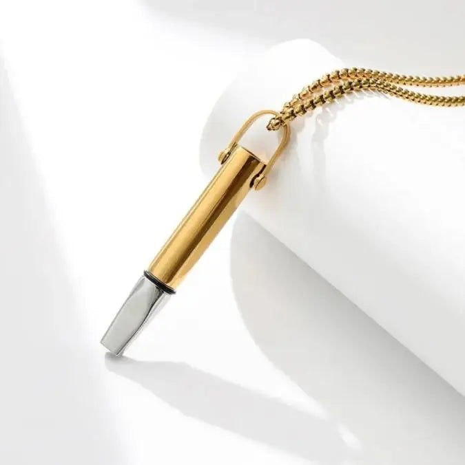 Baroque Aromatherapy Essential Oil Bottle Geometric Pendants Glazed Women Fashion Fried Dough Twists Chain Necklace Jewelry