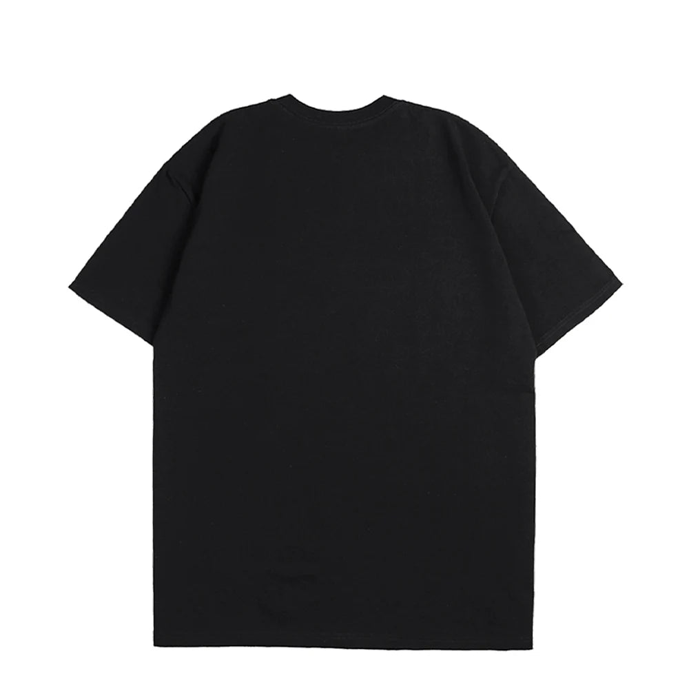 T Shirt For Men Summer Cotton Tops Loose Short-sleeved Casual Basic Shirt O Neck Solid Color Oversize T-shirt