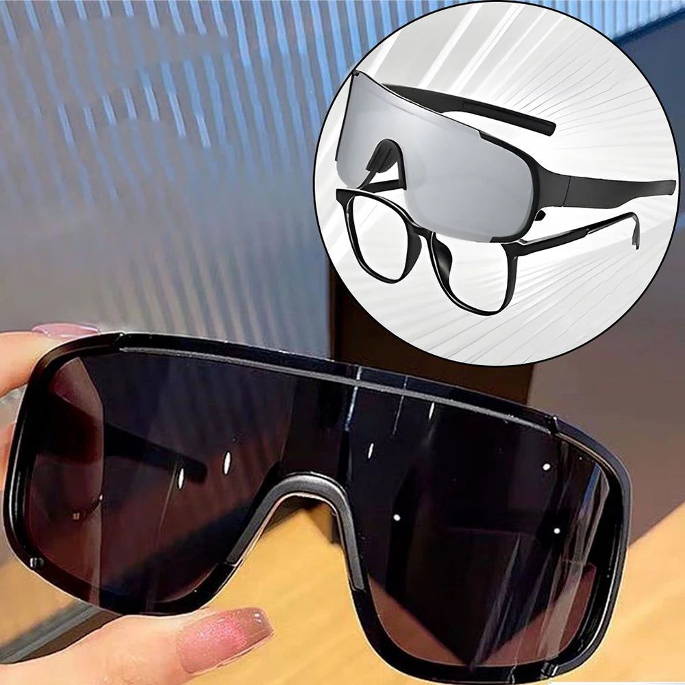 Cycling Glasses Cover Over Myopia Prescription Glasses Glasses Sports Men Women Goggles Protective Glasses  Sunglasses Eyewear