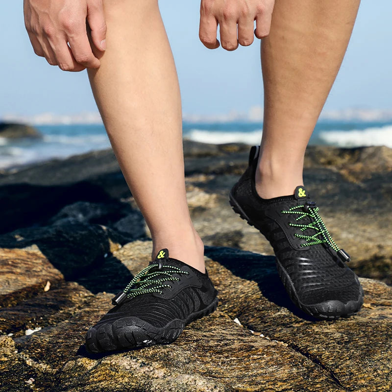 Barefoot Shoes Men Trail Running Portable Beach Aqua Shoes Women Water Sport Gym Casual Sneakers Jogging Footwear Drive Cycling