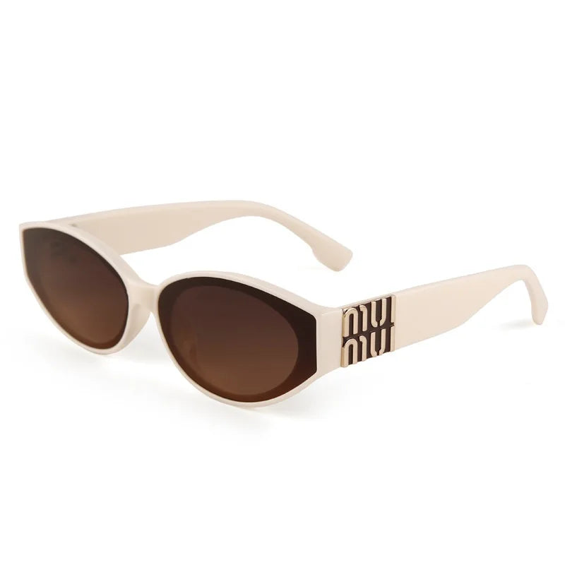 2025 Glamour Fashion Women Sunglasses Luxury Oval Designer Men Glasses Trend Classic Brand Unisex Shades UV400
