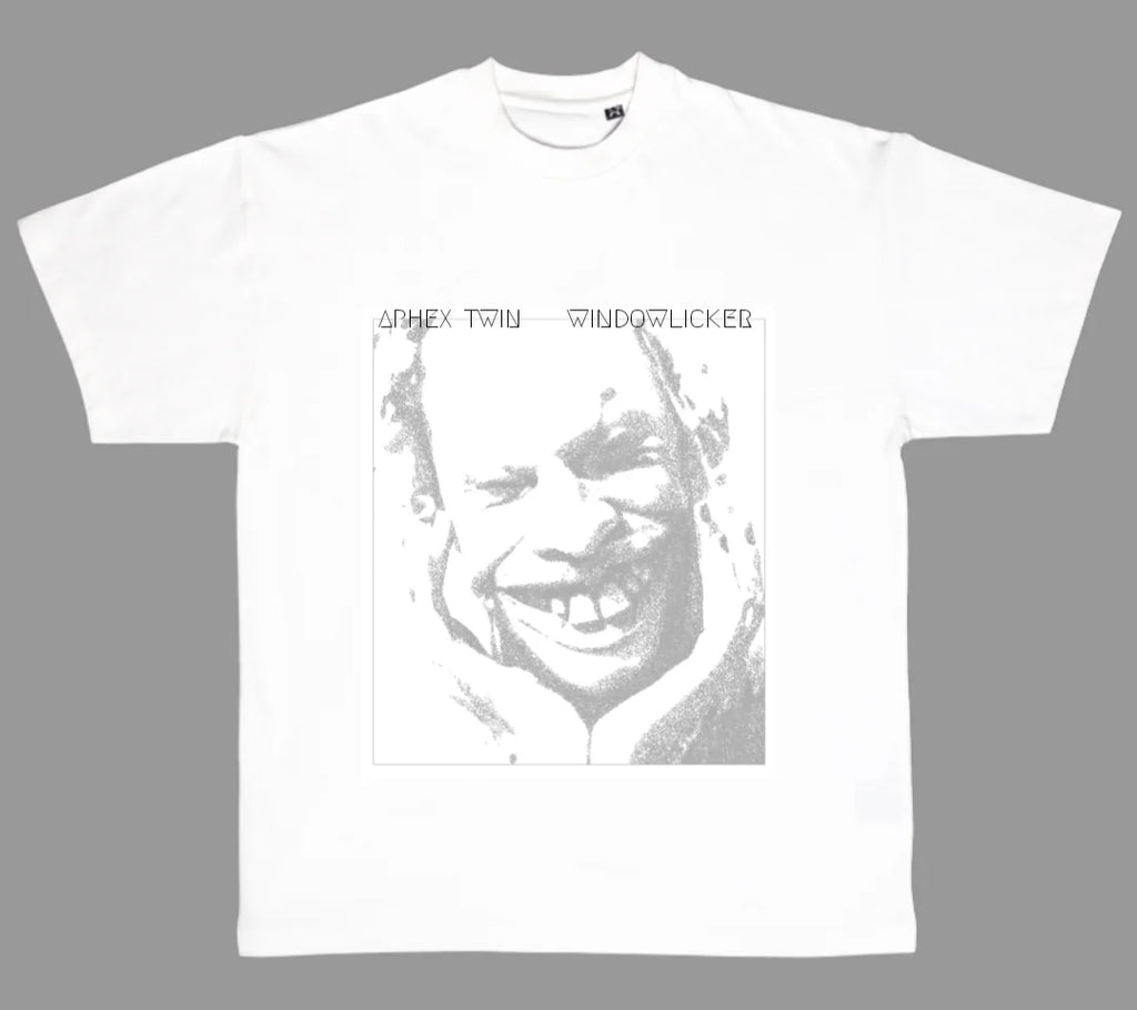 Portrait Abstract Art  Aphex Twin Electronic Music T-Shirt 100% Cotton Graphic Tee Men Women Summer Streetwear Top