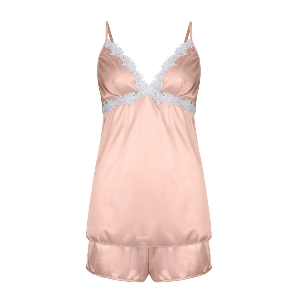 Ladies Underwear Women'S Sexy Nightgown Set 5-Piece Women Sexy Garter Lingerie Set Robes Lace Bodysuit Deep-V Neck Underwear