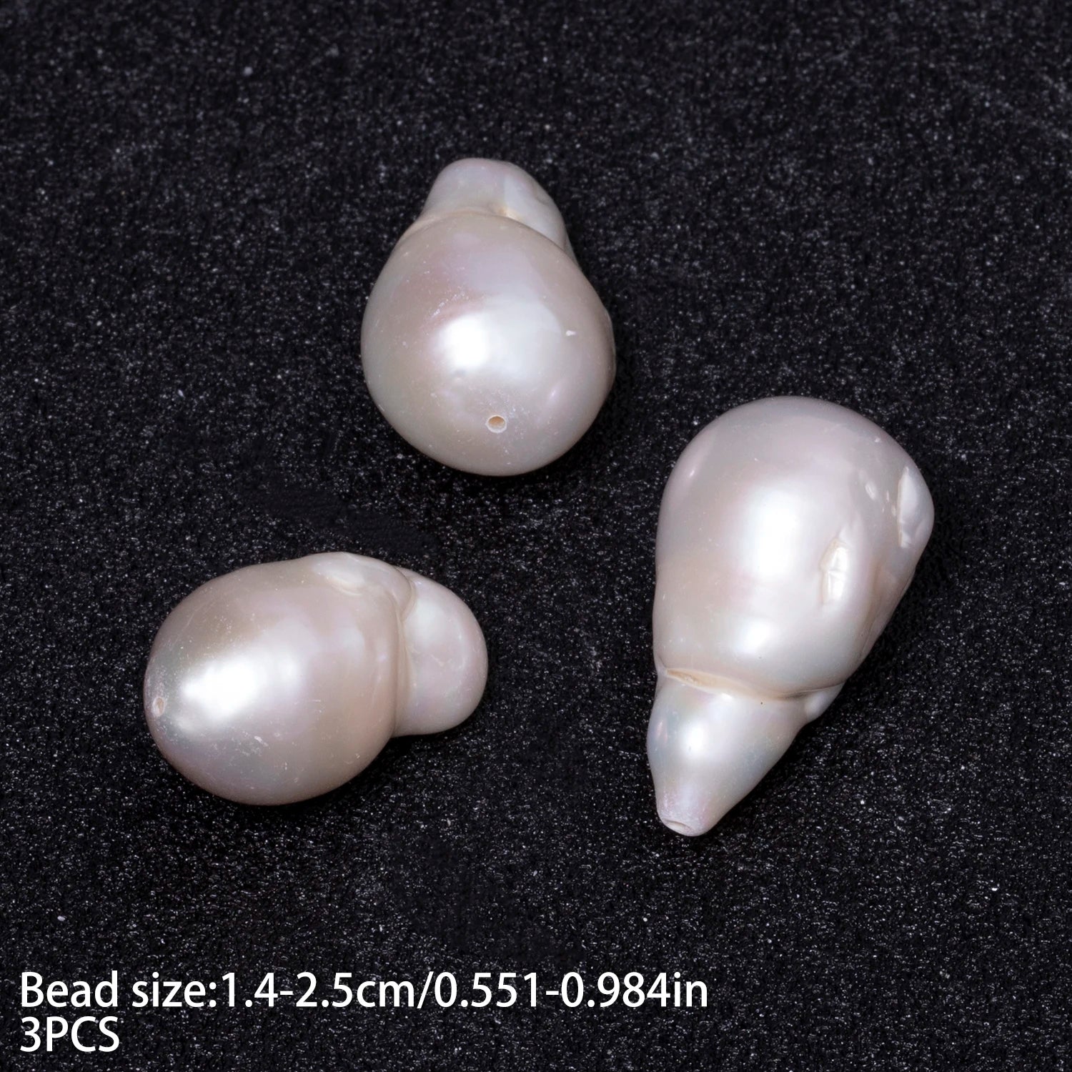 Baroque Style Irregular Shape Natural Light Color Freshwater Pearl Beads for DIY Jewelry Earring Necklace Pendant Waist Chain
