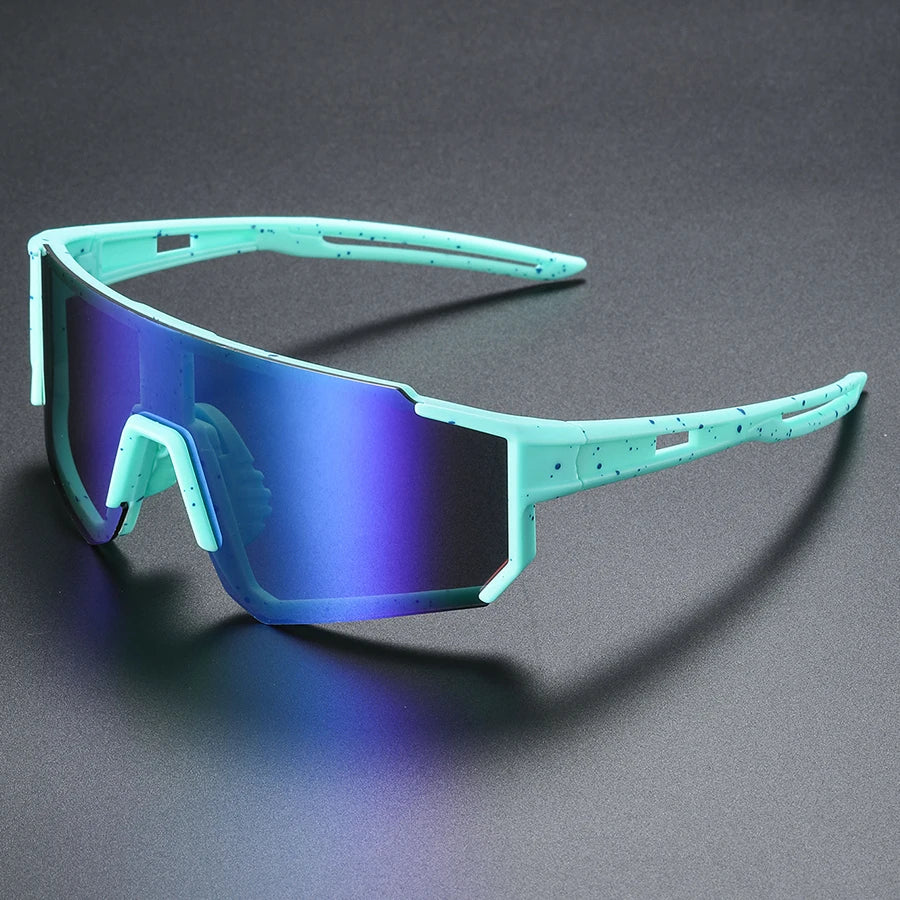 A Pair of Stylish Men's Glasses. Large Frame Glasses with a Futuristic Feel, Suitable for Men, Women, Fashion, and Photography