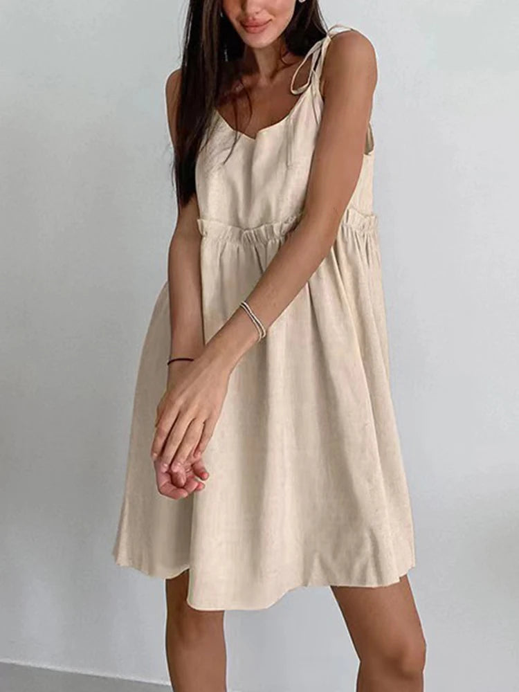 2025 Summer Backless Dress for Women, Fashionable and Sexy, Popular High-End Style in Urban Areas