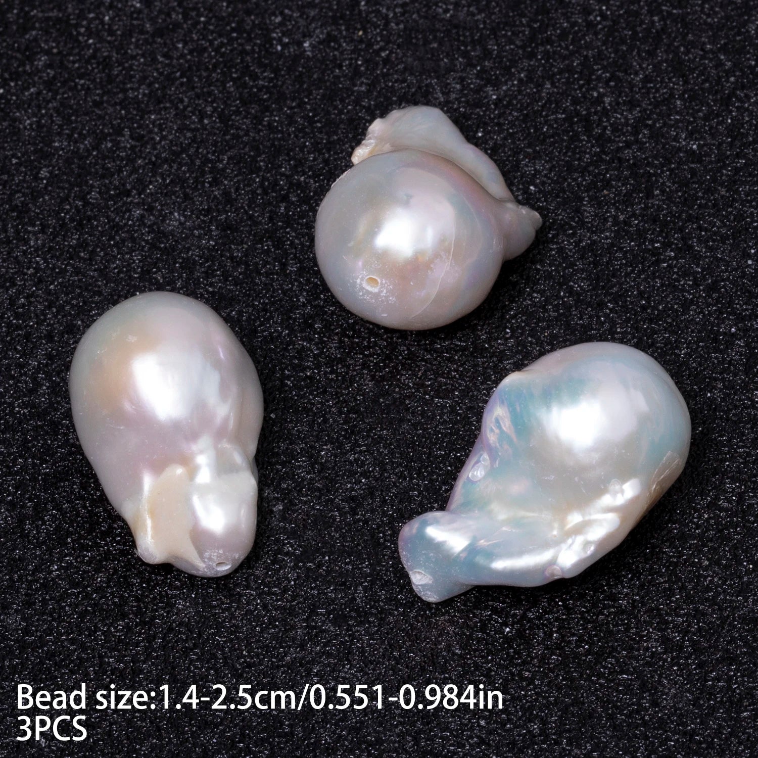 Baroque Style Irregular Shape Natural Light Color Freshwater Pearl Beads for DIY Jewelry Earring Necklace Pendant Waist Chain