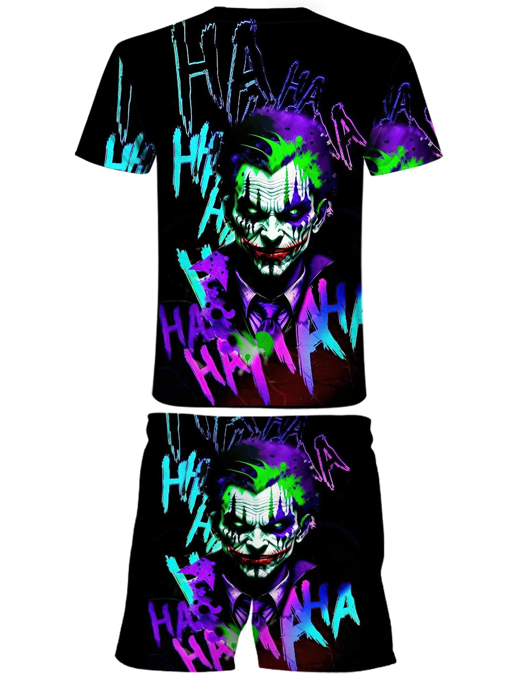 Summer 2025 Bestseller Men's Set Casual roller skating fashionable street hip-hop men's wear