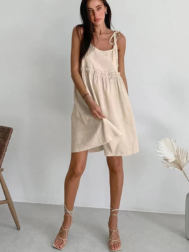 2025 Summer Backless Dress for Women, Fashionable and Sexy, Popular High-End Style in Urban Areas