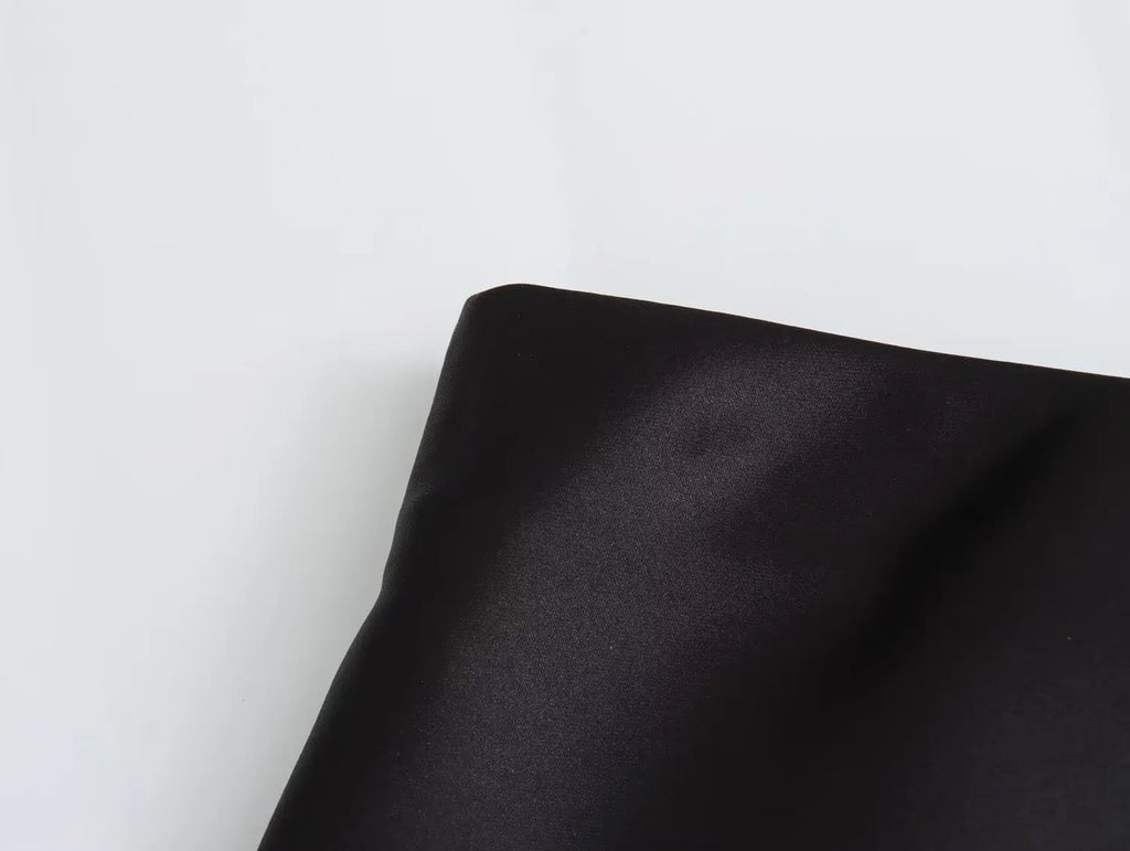 Satin Skirt Woman High Waist Elegant Long Skirts For Women Fashion Summer Midi Skirt Office Women's Skirts