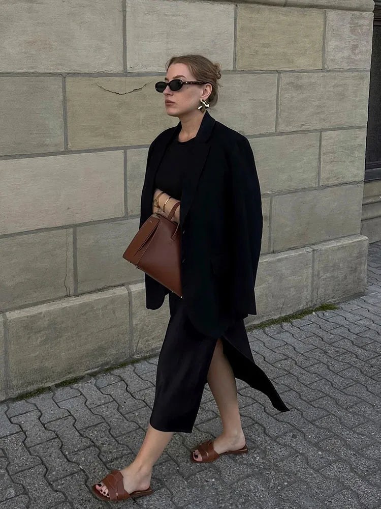 Midi Satin Skirts Women Luxury Summer Black Formal Silk Office Skirt With Slit A Line Green Midi Skirt Burgundy Women Elegant