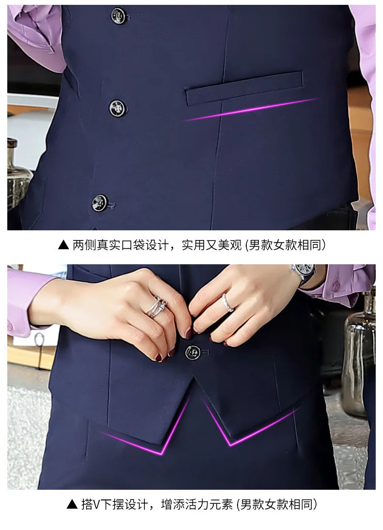 Come to Spring and Autumn New England Fashion Men's Wear Vest Thin Men's Wear Vest Korean Women's Wear Trend.
