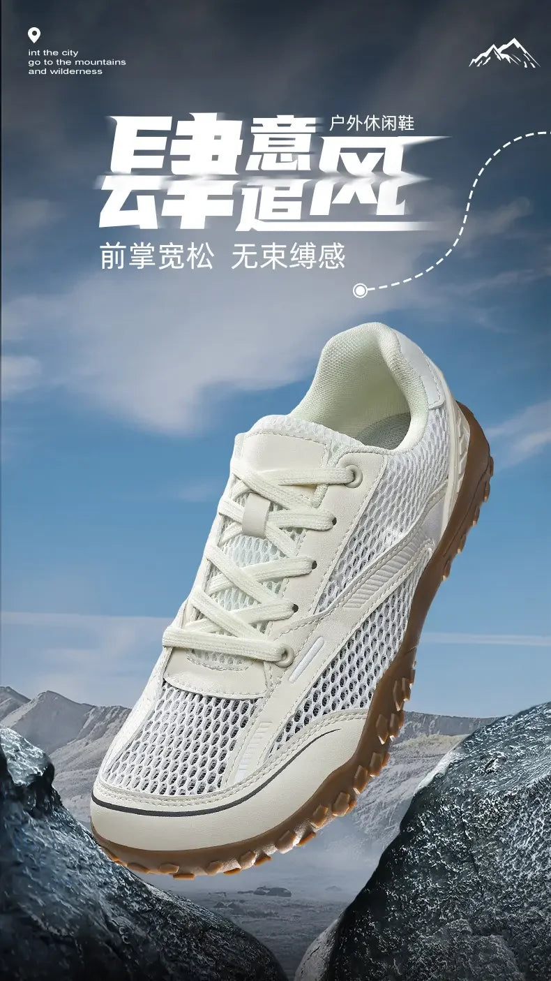 New Men Wide Toe Barefoot Shoes Trail Fashion Unisex Women Outdoor Lightweight and Running Walking Shoes Breathable Minimalist