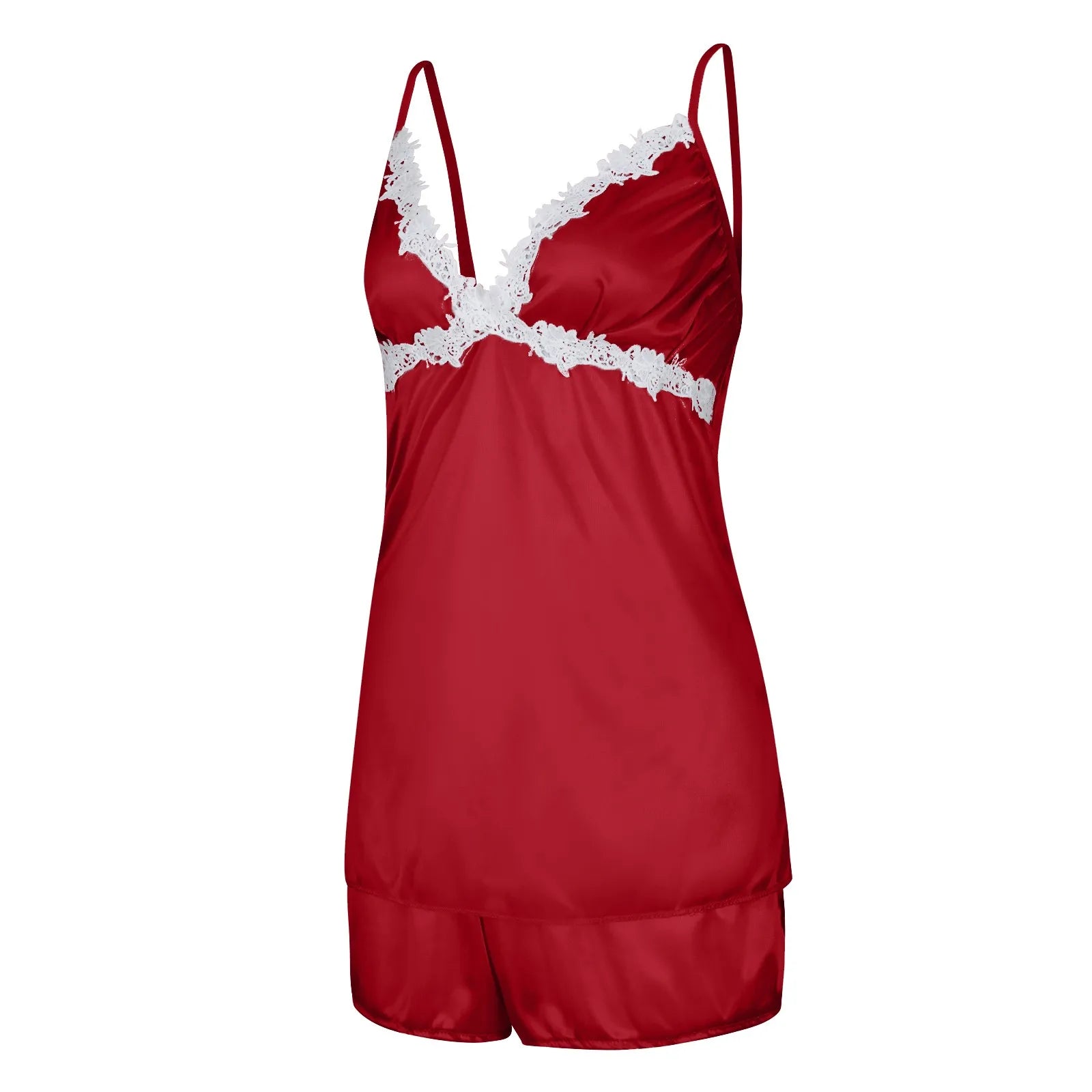 Ladies Underwear Women'S Sexy Nightgown Set 5-Piece Women Sexy Garter Lingerie Set Robes Lace Bodysuit Deep-V Neck Underwear