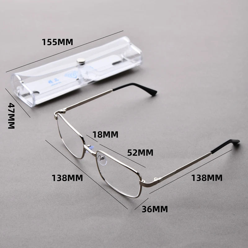 2025 New High-Definition Glass Lens Reading Glass For Men And Women Protection Presbyopic Glasses Comfortable