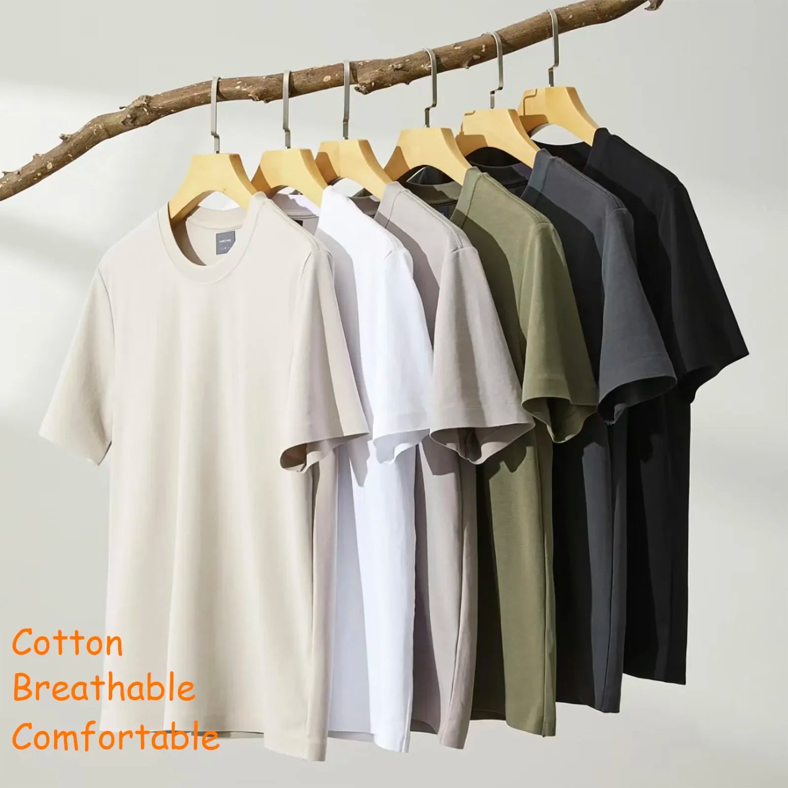 Hare and Tabor T Shirt black vintage Washed Top For Everyday Wear streetwear Stretched designer clothes Comfortable Breathable