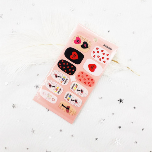 BTS Nail Stickers - Colorful Nail Art Decals